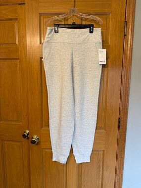 Athleta Light Gray Coaster Lux Waffle Women's Joggers